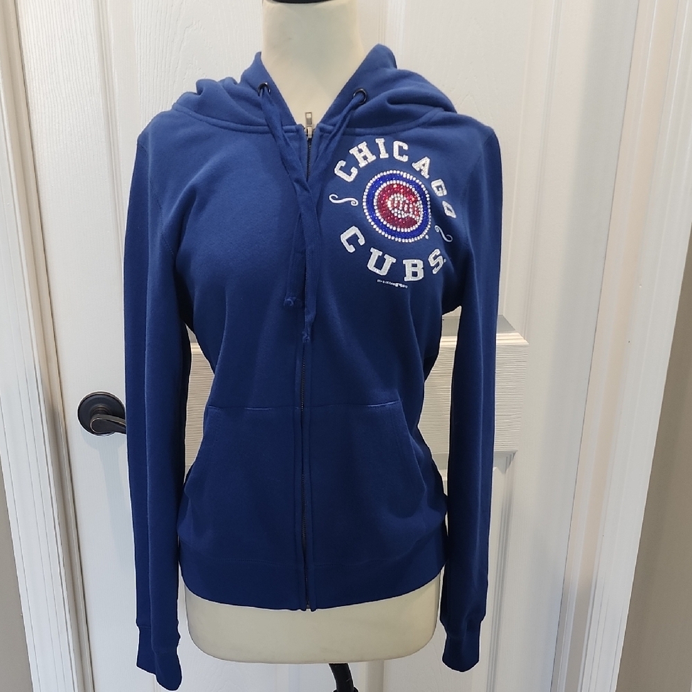 5th & Ocean Blue Chicago Cubs Jacket